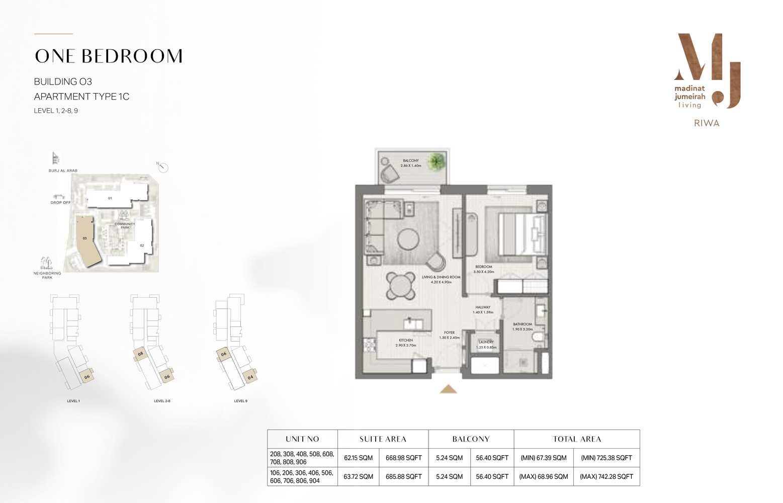 Unit 208,308,408,508,608,708,808,906